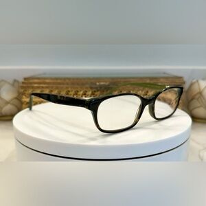 Iconik - Colette, Green/Tortoiseshell Patterned Rx Eyeglass Frames EUC AU Design